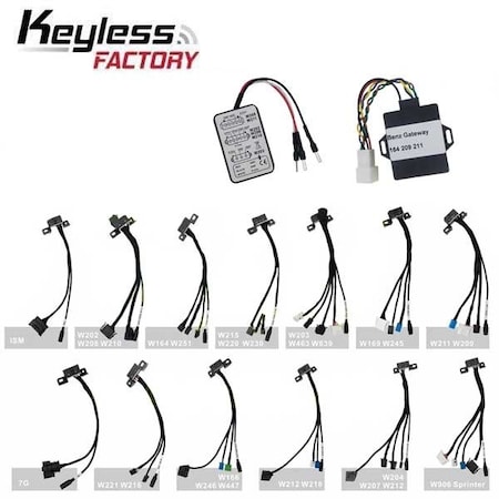 Keyless Factory EIS ELV Cluster ISM 7G test platform cable for Mercedes-Benz works with Abrites, VVDI MB, CGDI MB, A KLF-EIS-TEST